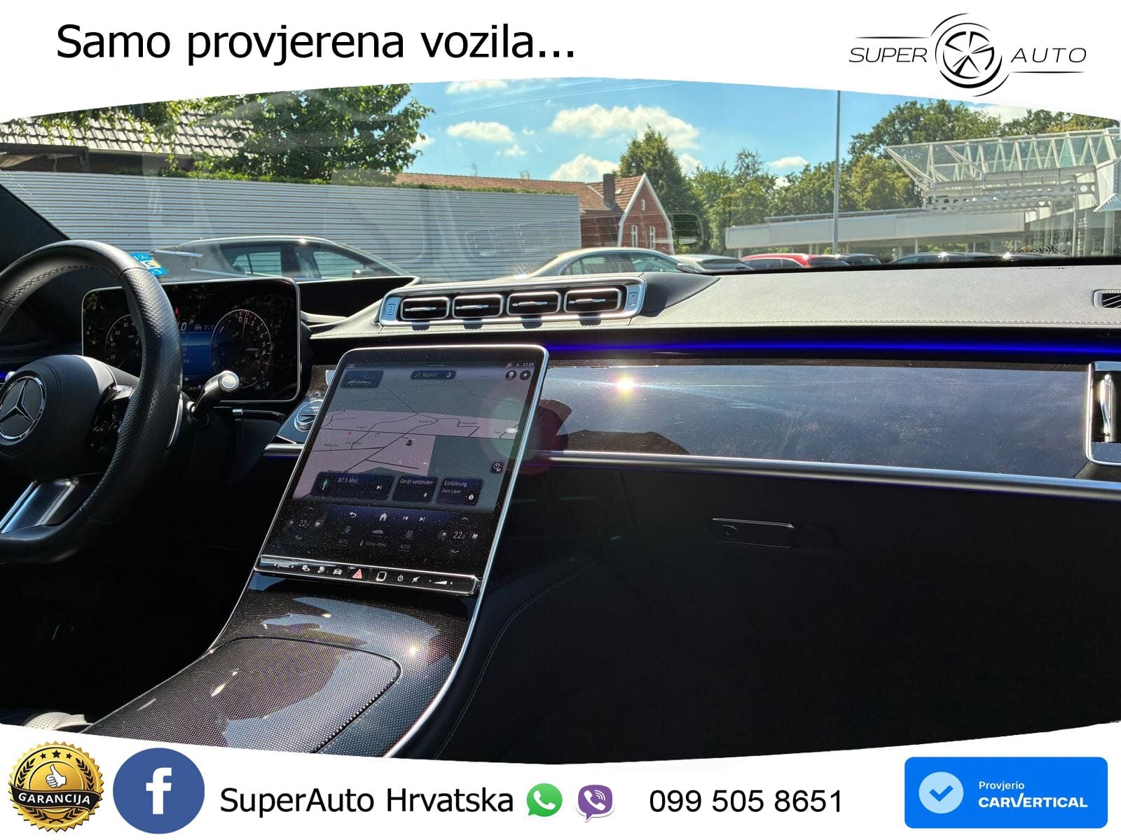 Mercedes S 450e (408 KS) 9G-TRONIC AMG ZRAČNI+ACC+4xGR SJED+KAM