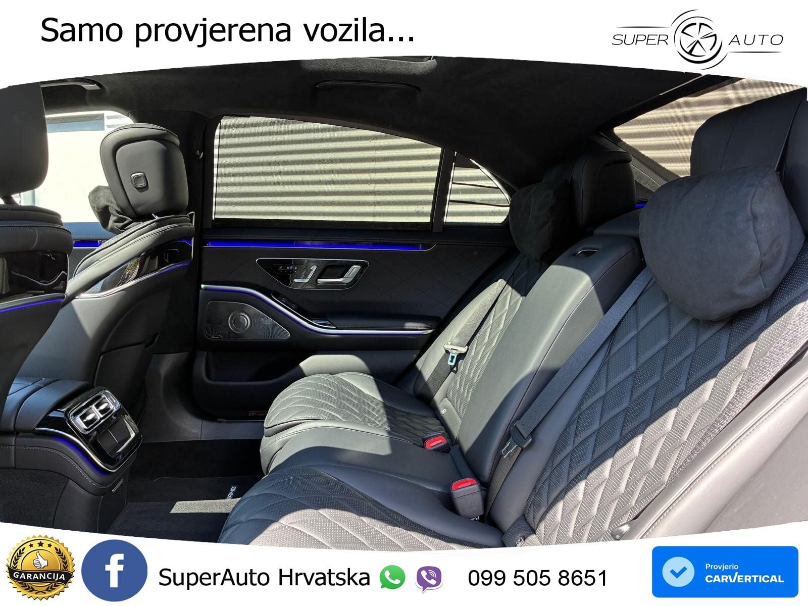 Mercedes S 450e (408 KS) 9G-TRONIC AMG ZRAČNI+ACC+4xGR SJED+KAM