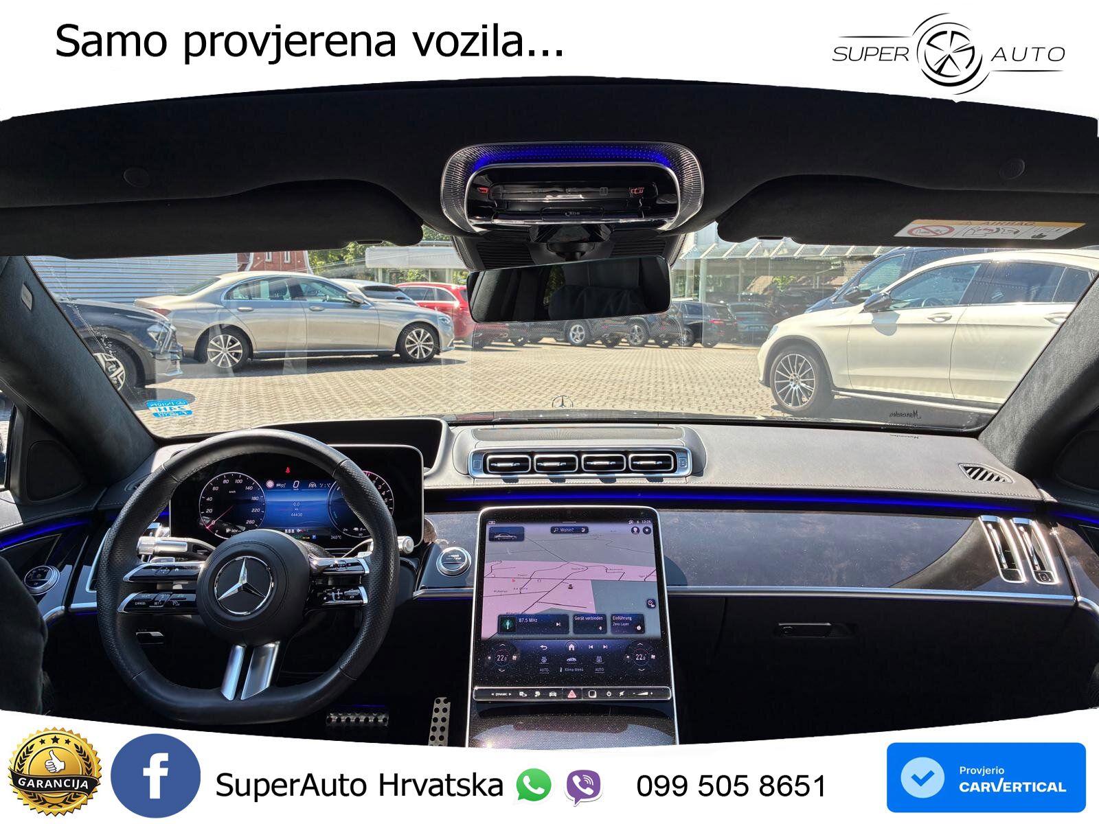 Mercedes S 450e (408 KS) 9G-TRONIC AMG ZRAČNI+ACC+4xGR SJED+KAM