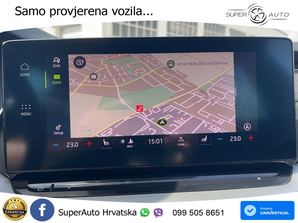 Škoda Octavia Combi 2.0 TDI (150 KS) DSG LED+GR SJED+ACC