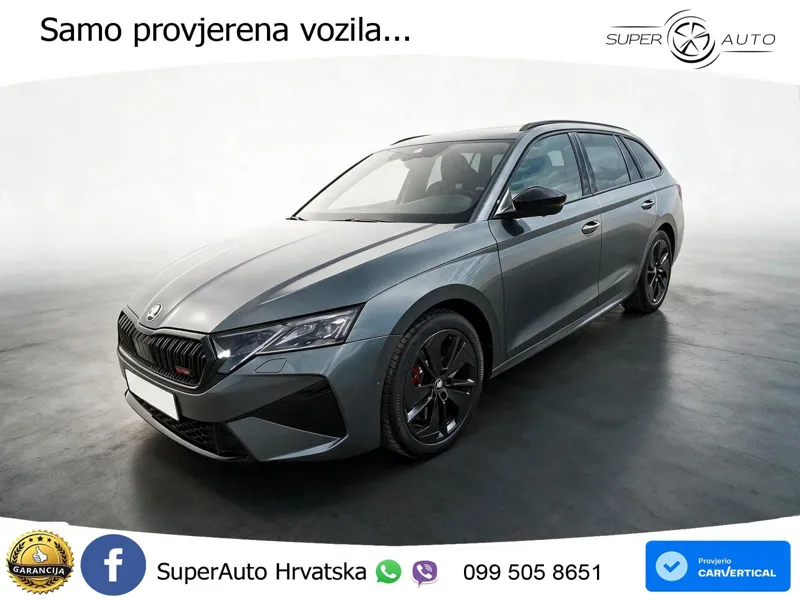 Škoda Octavia Combi RS 2.0 TSI (265 KS) DSG MATRIX+GR SJED+KAM