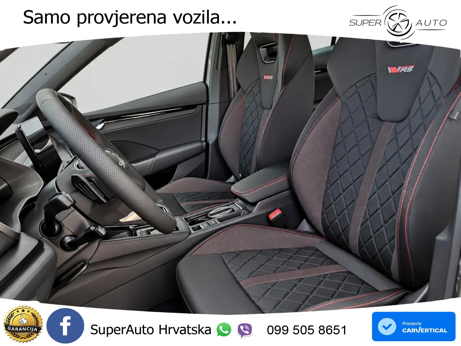 Škoda Octavia Combi RS 2.0 TSI (265 KS) DSG MATRIX+GR SJED+KAM