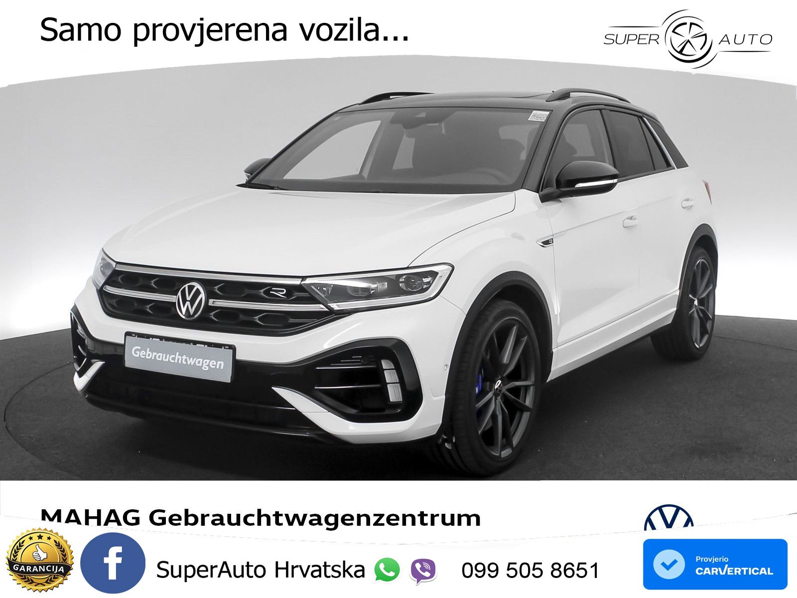Volkswagen T-Roc R 2.0 TSI (300 KS) OPF 4M DSG LED+GR SJED+ACC