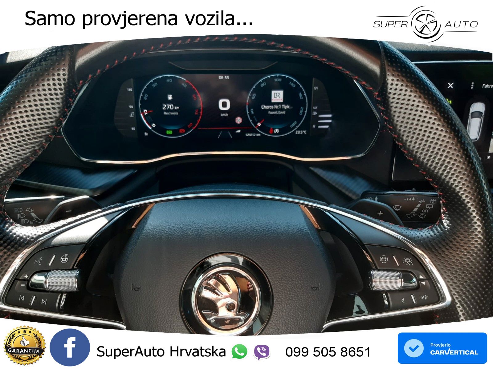 Škoda Octavia Combi RS 2.0 TDI (200 KS) DSG LED+GR SJED+ACC