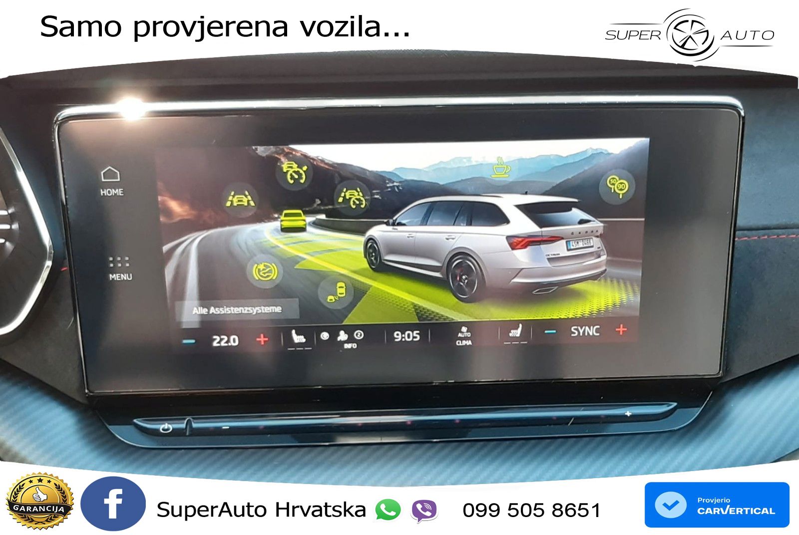 Škoda Octavia Combi RS 2.0 TDI (200 KS) DSG LED+GR SJED+ACC