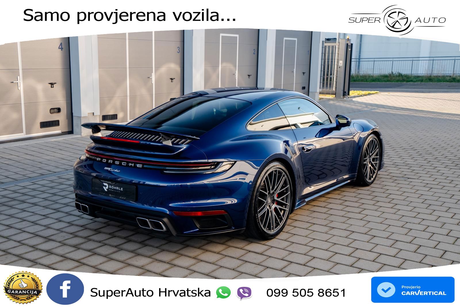 Porsche 911 Turbo 3.8 (580 KS) PDK LED+GR SJED+ACC