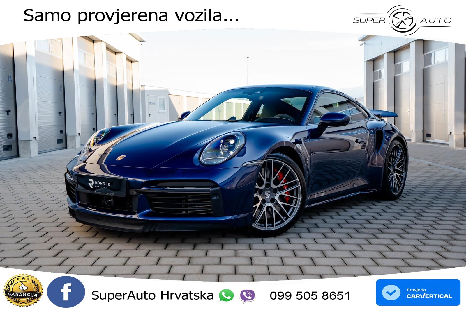 Porsche 911 Turbo 3.8 (580 KS) PDK LED+GR SJED+ACC