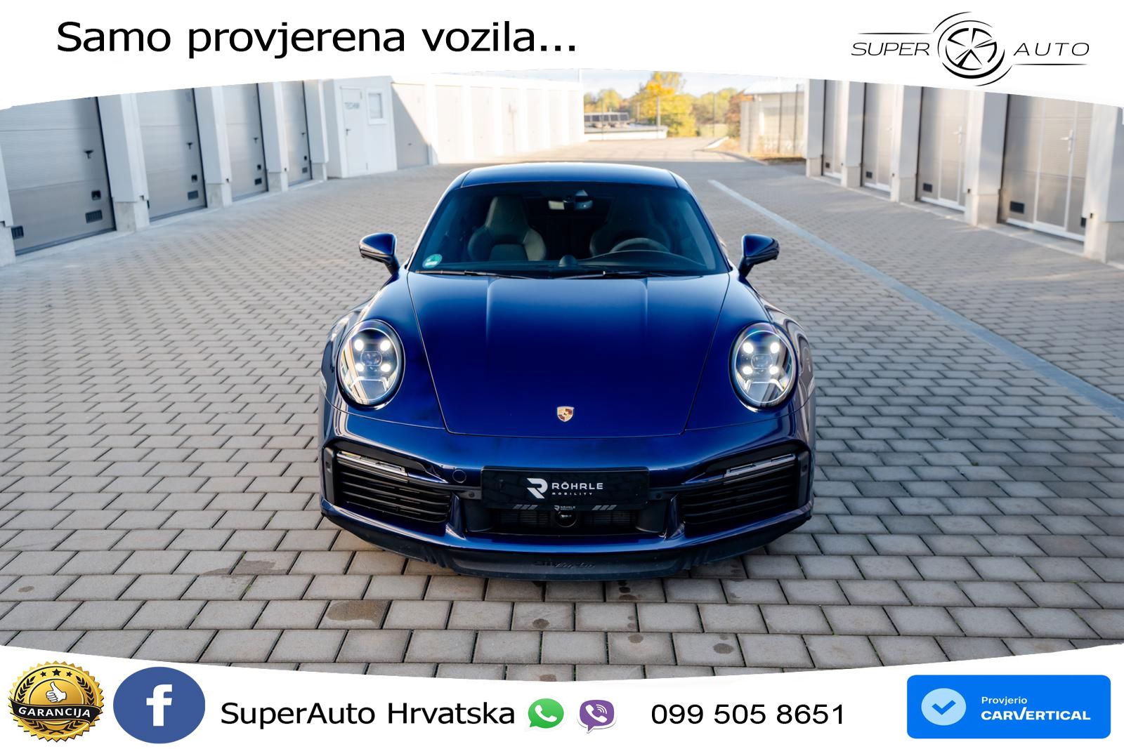 Porsche 911 Turbo 3.8 (580 KS) PDK LED+GR SJED+ACC