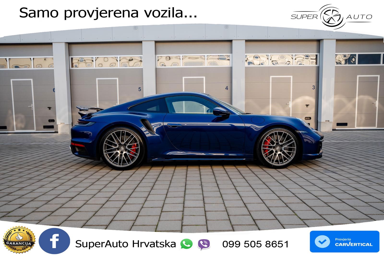 Porsche 911 Turbo 3.8 (580 KS) PDK LED+GR SJED+ACC