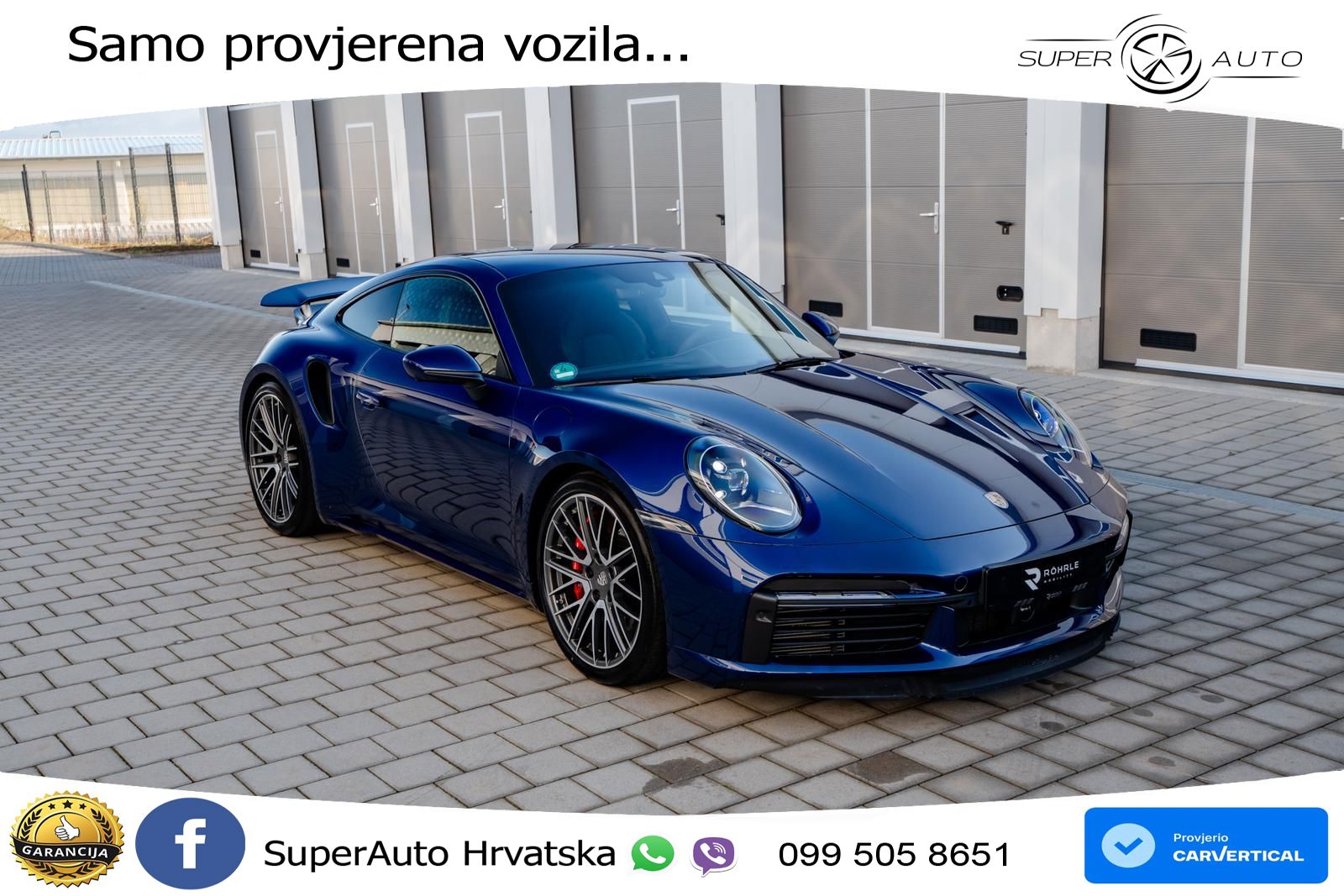 Porsche 911 Turbo 3.8 (580 KS) PDK LED+GR SJED+ACC