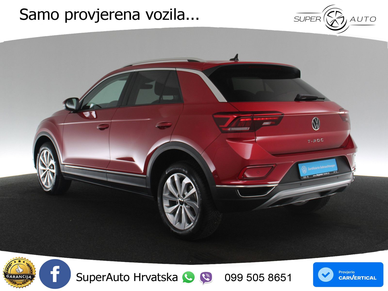 Volkswagen T-Roc I 1.5 TSI (150 KS) LED+GR SJED+ACC