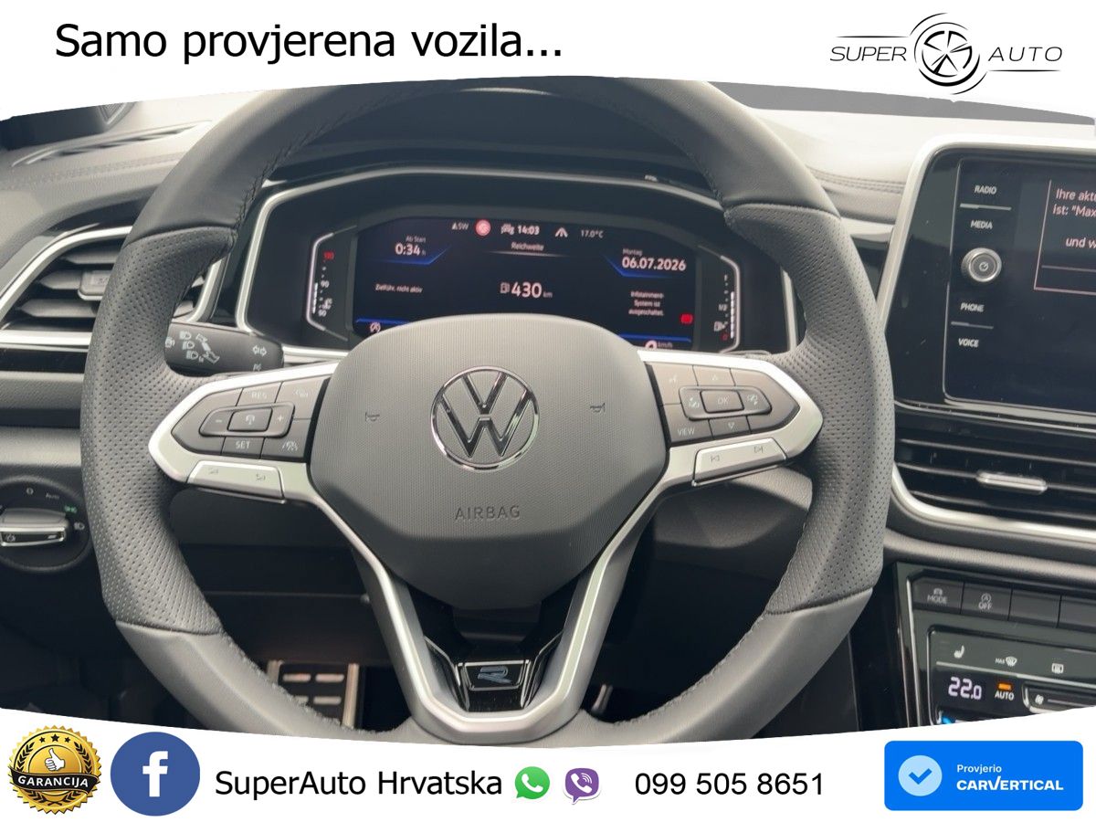 Volkswagen T-Roc 1.5 TSI (150 KS) DSG LED+GR SJED+ACC