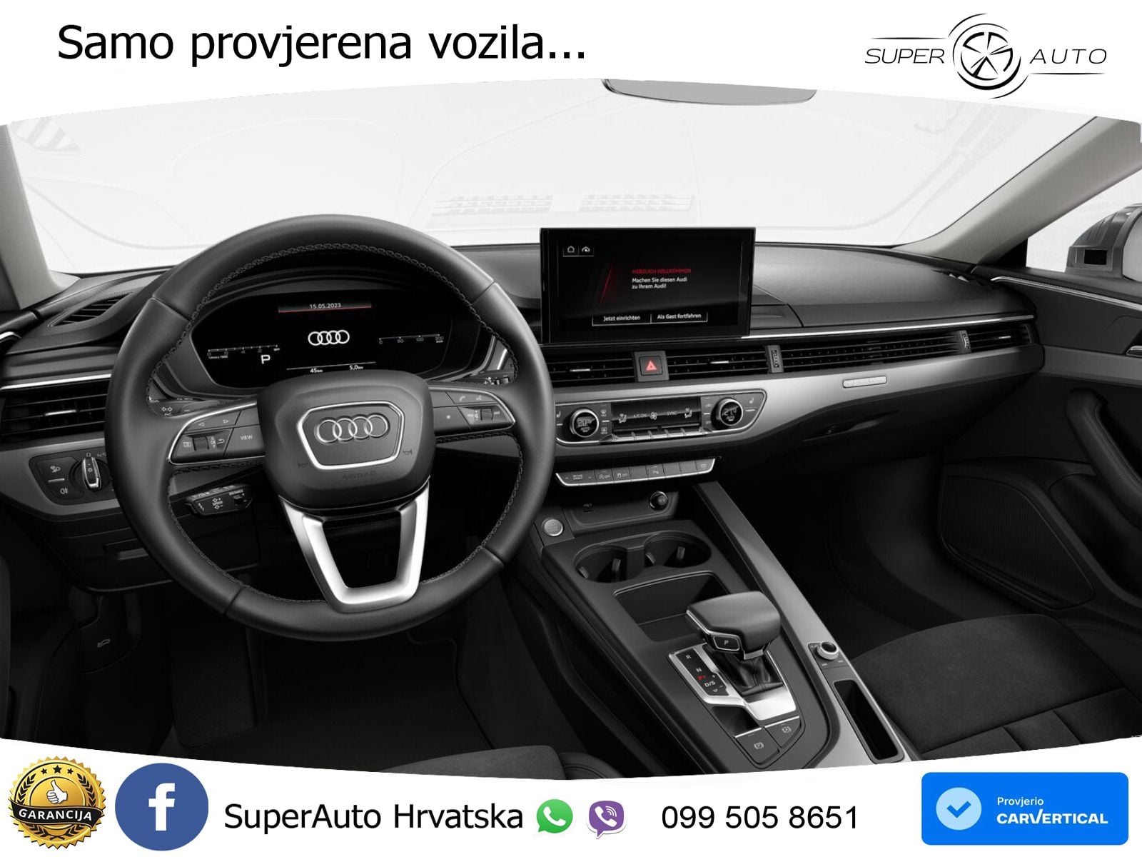 Audi A5 Sportback 45 TFSI (265 KS) quattro S tronic S line MATRIX+GR SJED+KAM