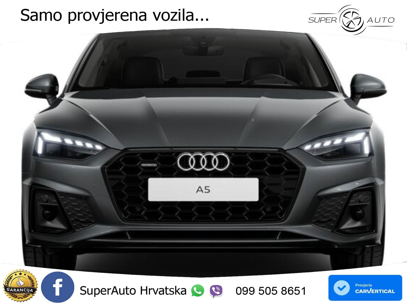 Audi A5 Sportback 45 TFSI (265 KS) quattro S tronic S line MATRIX+GR SJED+KAM