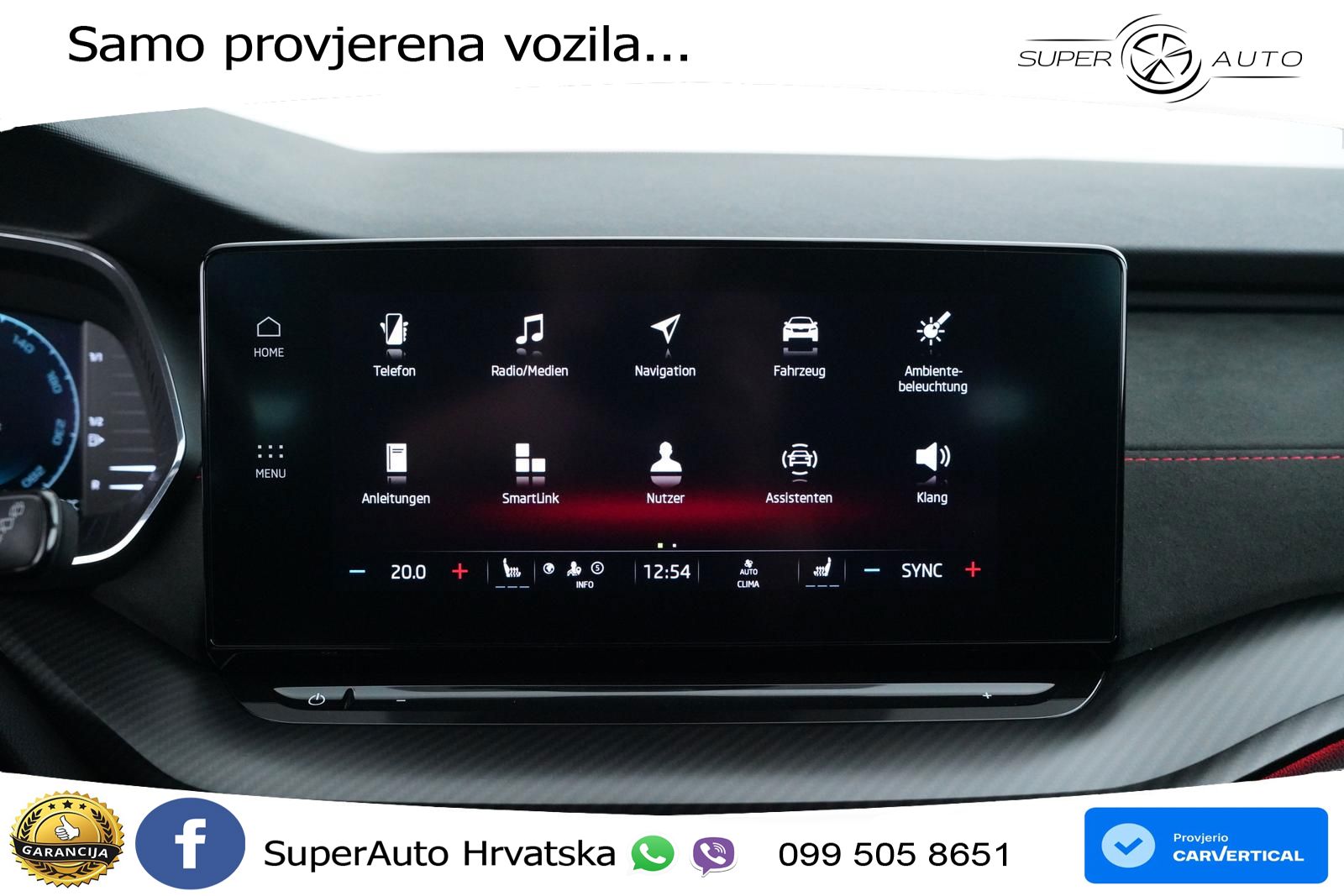 Škoda Octavia Combi RS 2.0 TSI (245 KS) DSG MATRIX+GR SJED+KAM