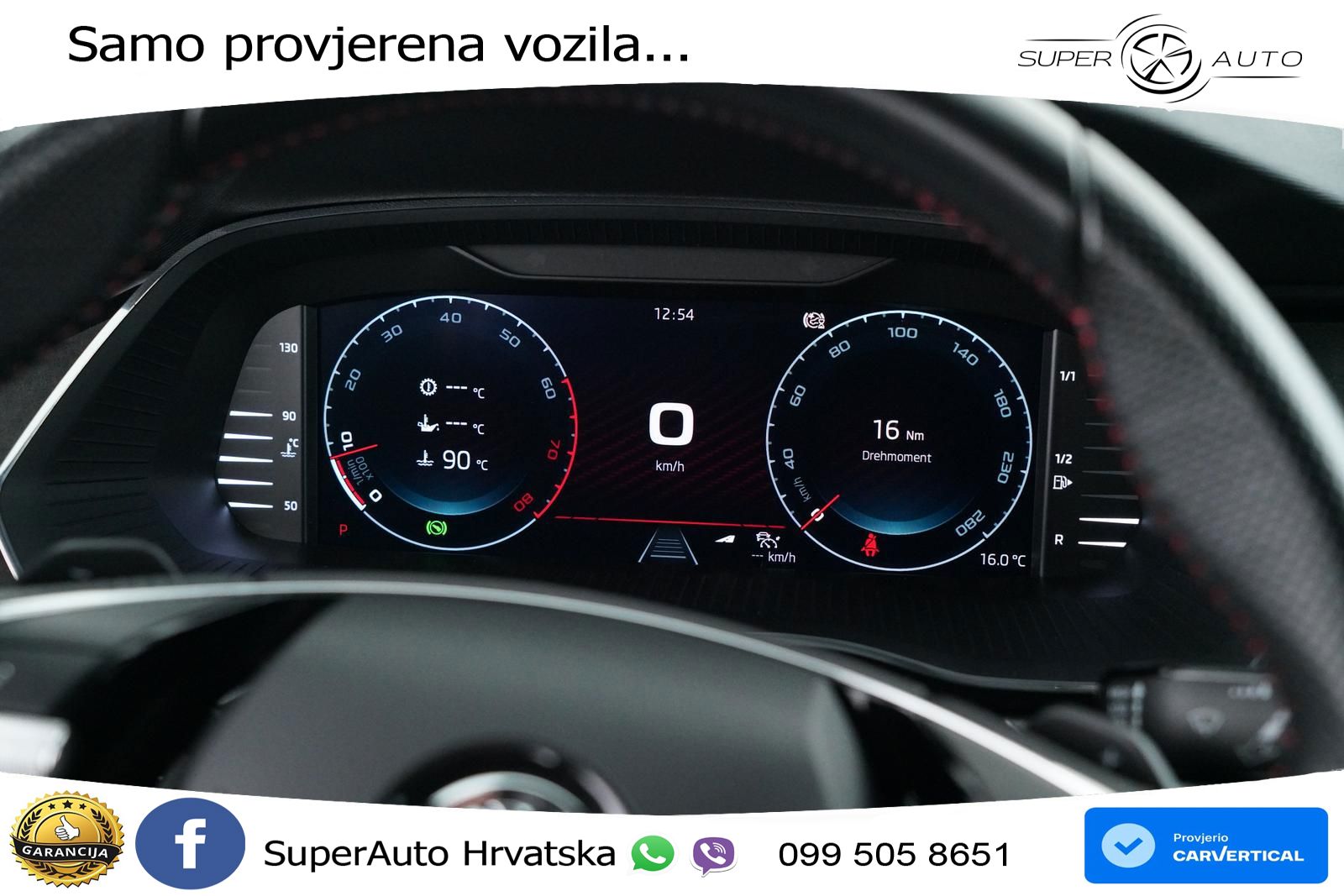 Škoda Octavia Combi RS 2.0 TSI (245 KS) DSG MATRIX+GR SJED+KAM
