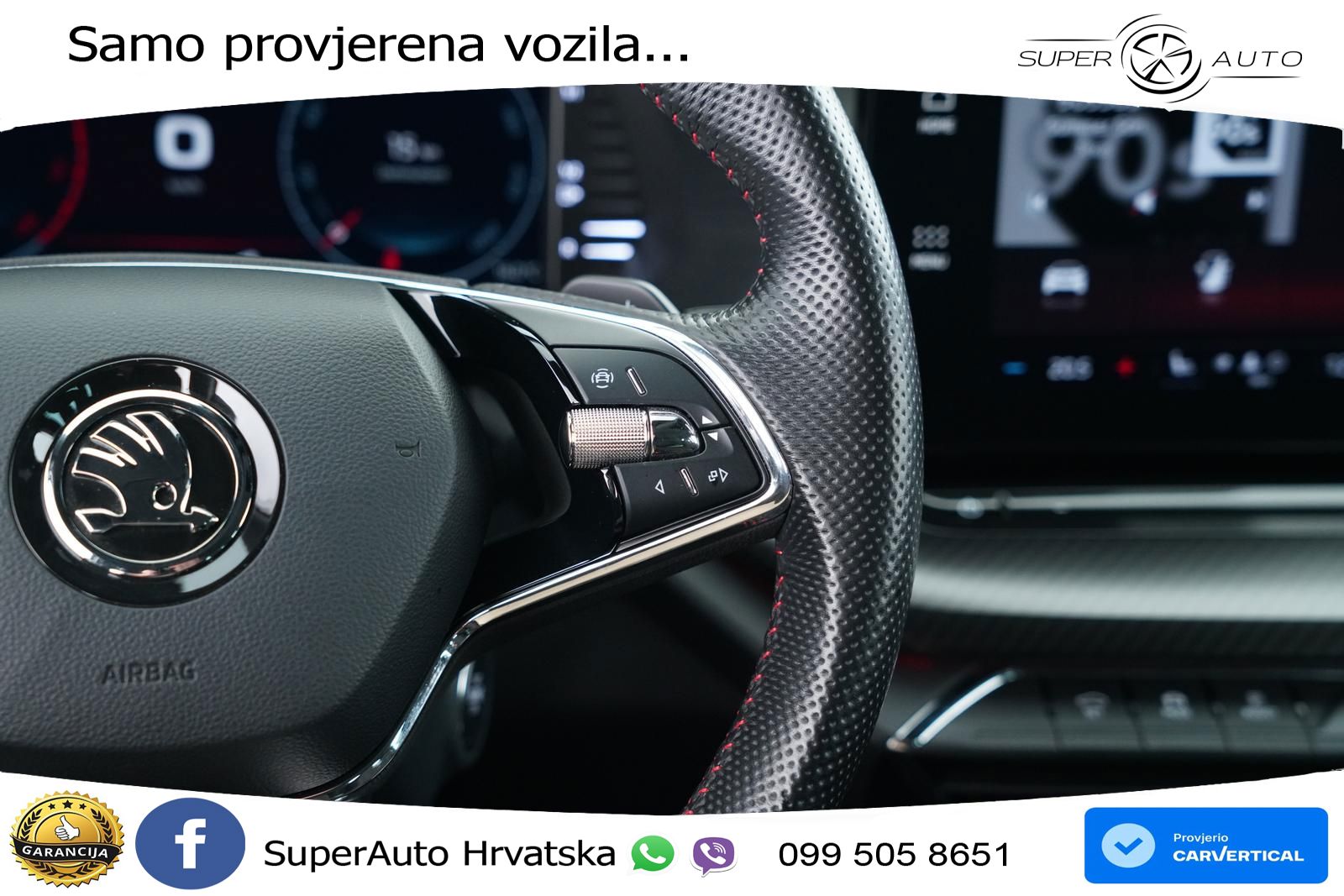 Škoda Octavia Combi RS 2.0 TSI (245 KS) DSG MATRIX+GR SJED+KAM