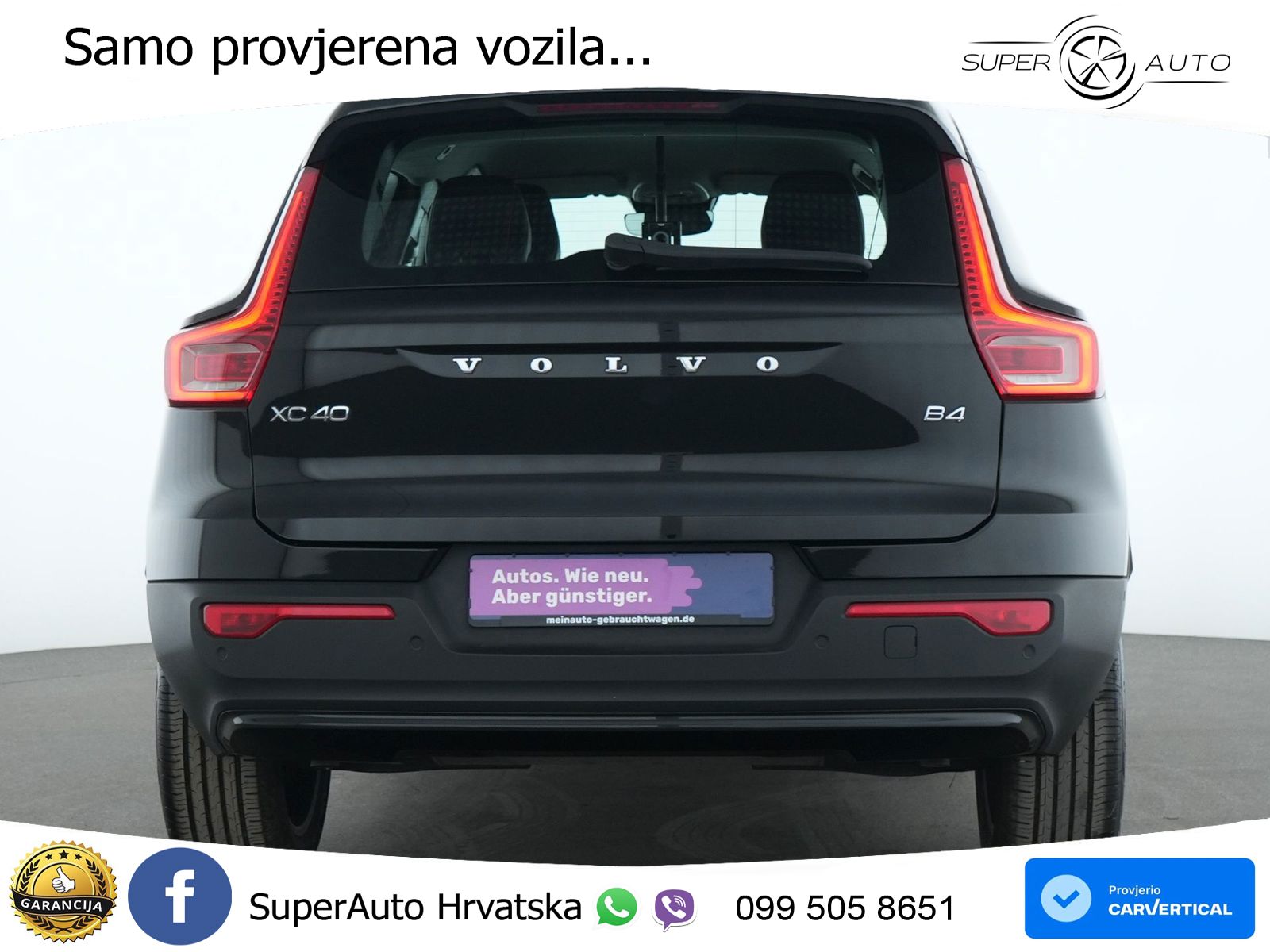 Volvo XC40 2.0 B4 AWD 197 KS Automatic LED+GR SJED+ACC