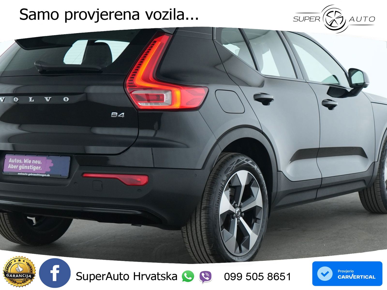 Volvo XC40 2.0 B4 AWD 197 KS Automatic LED+GR SJED+ACC