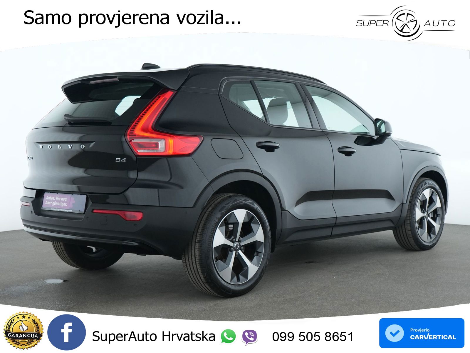Volvo XC40 2.0 B4 AWD 197 KS Automatic LED+GR SJED+ACC