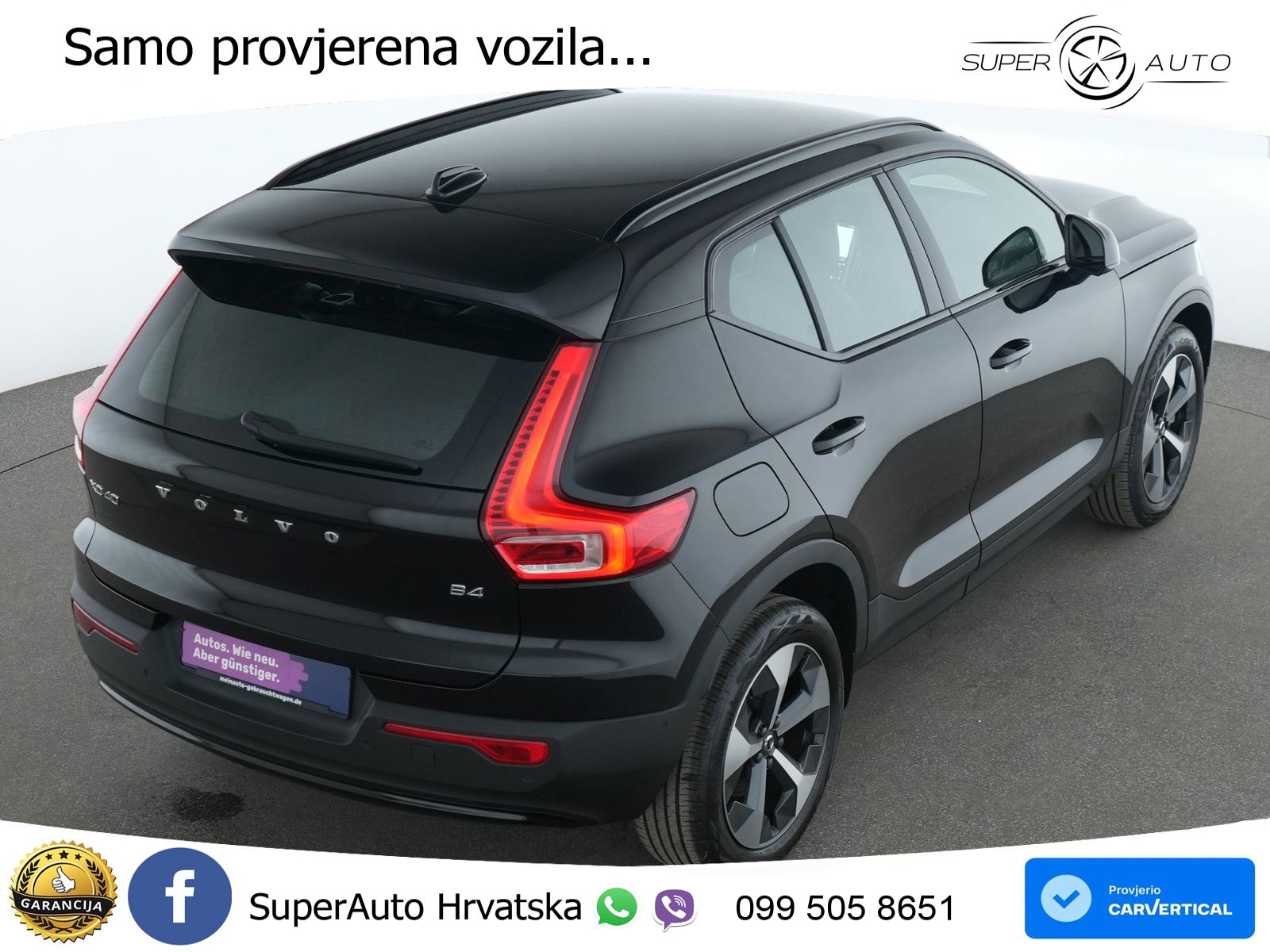 Volvo XC40 2.0 B4 AWD 197 KS Automatic LED+GR SJED+ACC