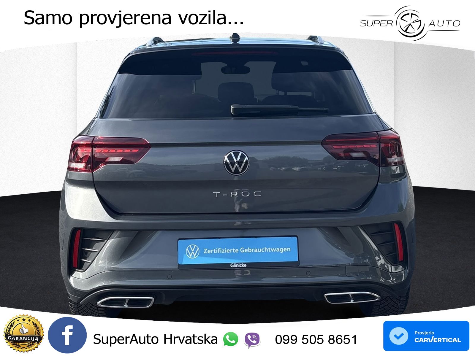 Volkswagen T-Roc I 1.5 TSI (150 KS) DSG LED+GR SJED+ACC