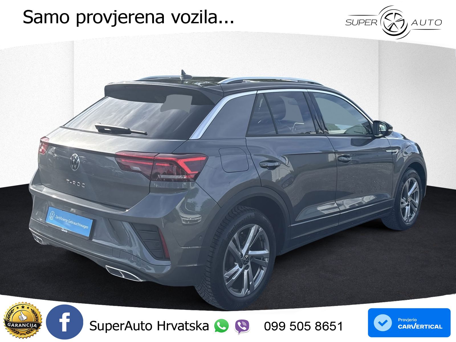 Volkswagen T-Roc I 1.5 TSI (150 KS) DSG LED+GR SJED+ACC
