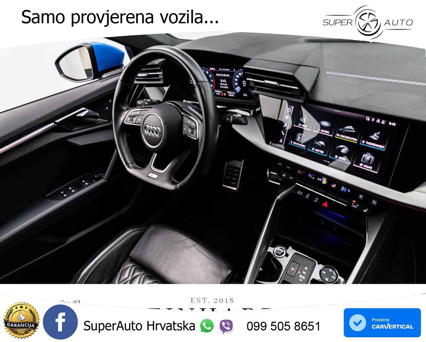 Audi A3 35 TFSI (150 KS) S tronic 2x S line