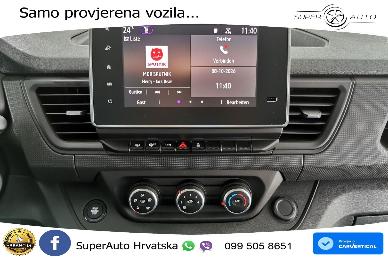 Renault Trafic Kasten 2.0dCi L2H1 3.0t Komfort RFK*LED 150 KS