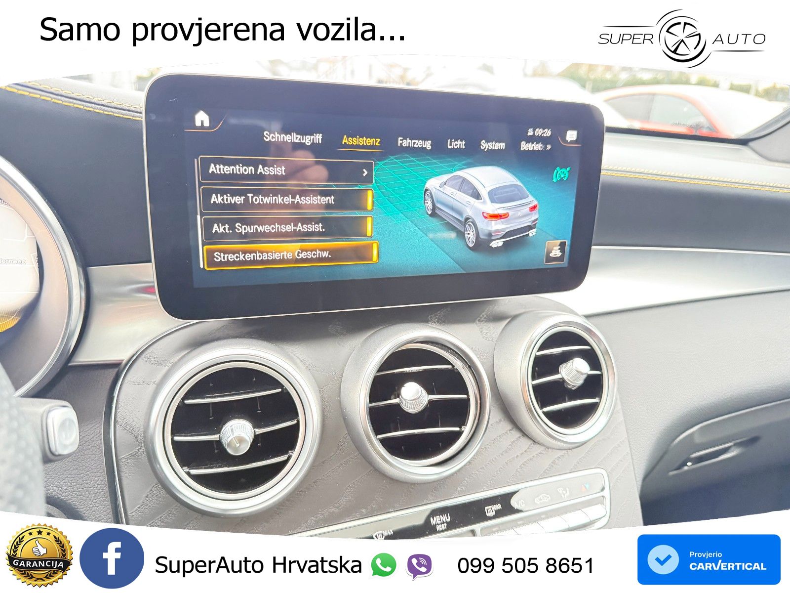 Mercedes GLC Coupe AMG 63 S (510 KS) 4MATIC+ MCT ZRAČNI+ACC+GR SJED+KAM+PANO