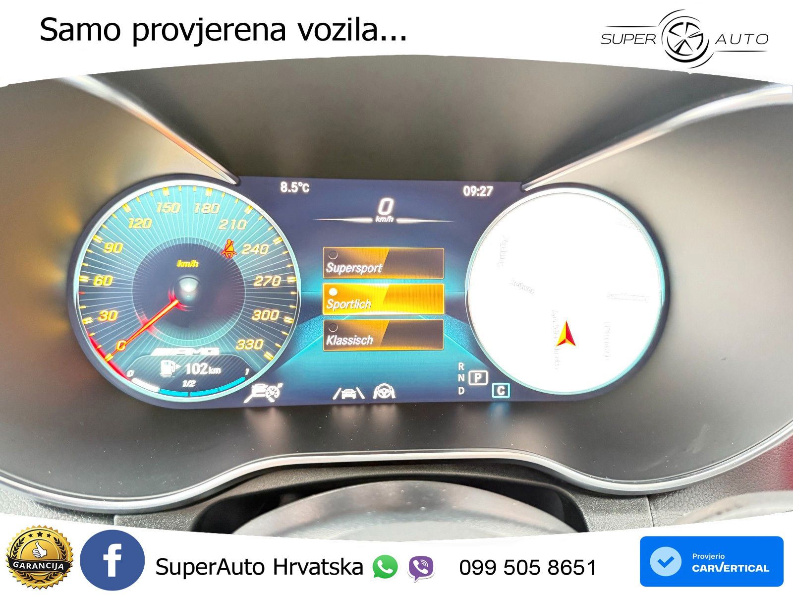 Mercedes GLC Coupe AMG 63 S (510 KS) 4MATIC+ MCT ZRAČNI+ACC+GR SJED+KAM+PANO