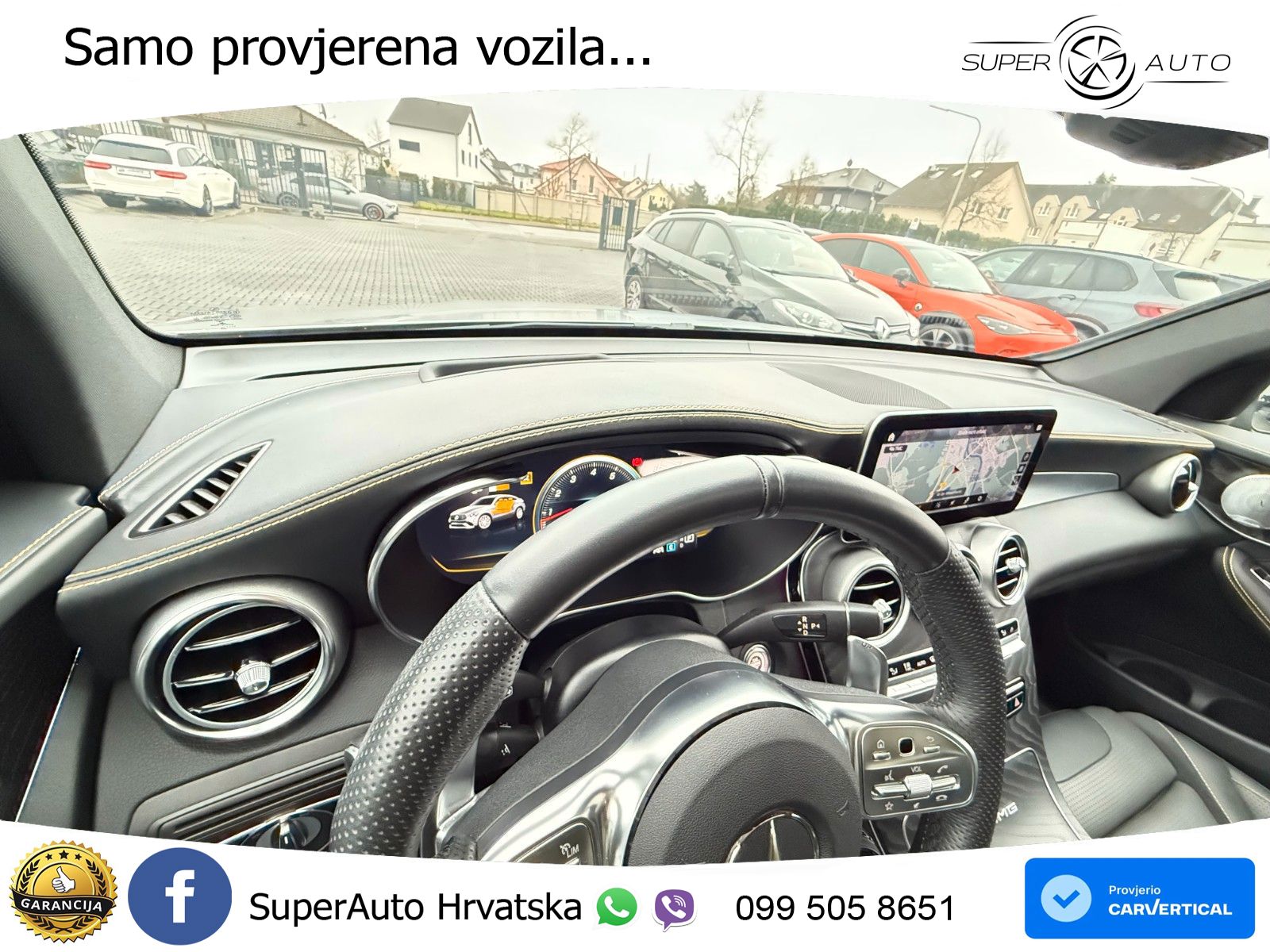 Mercedes GLC Coupe AMG 63 S (510 KS) 4MATIC+ MCT ZRAČNI+ACC+GR SJED+KAM+PANO
