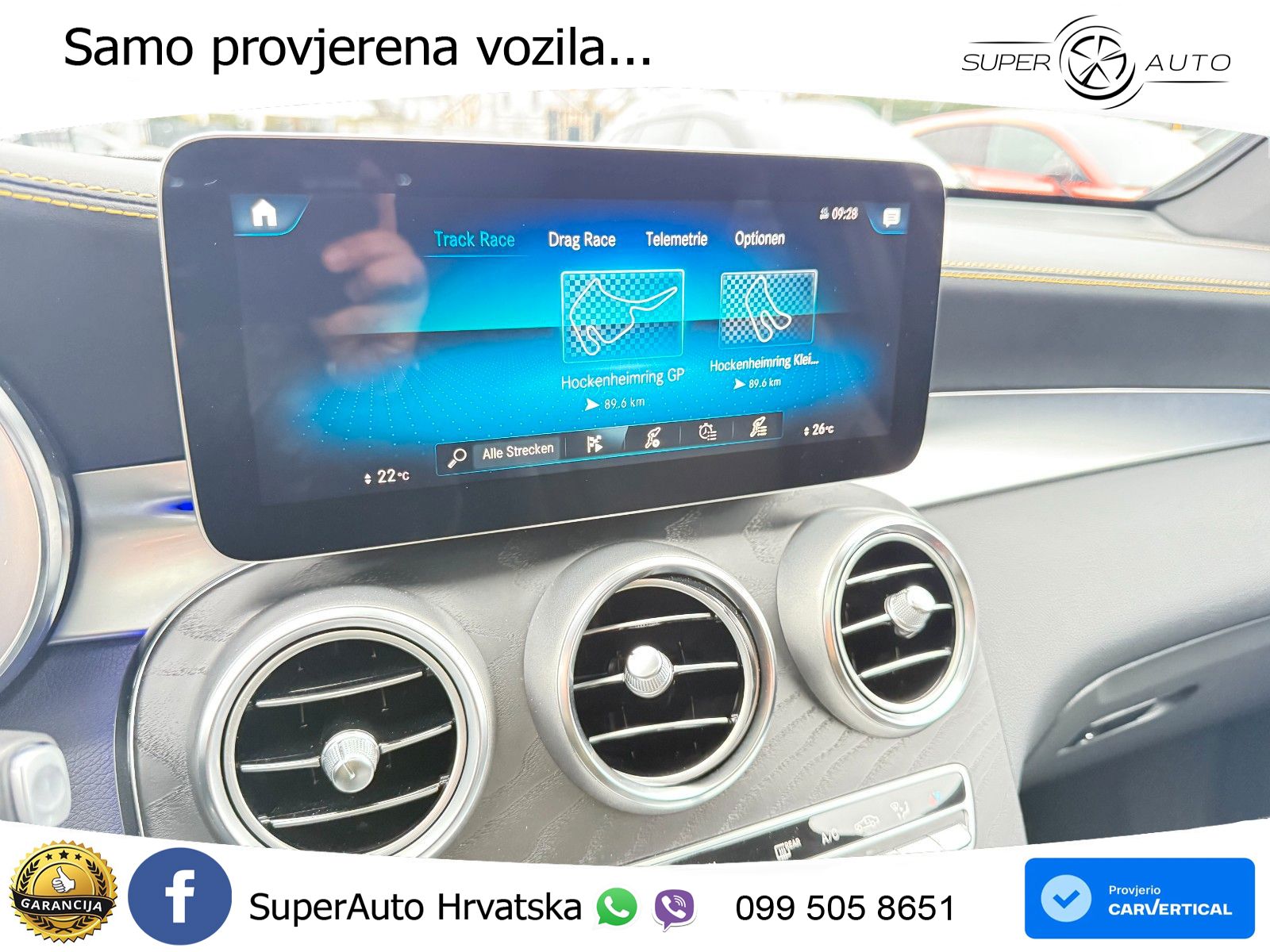 Mercedes GLC Coupe AMG 63 S (510 KS) 4MATIC+ MCT ZRAČNI+ACC+GR SJED+KAM+PANO