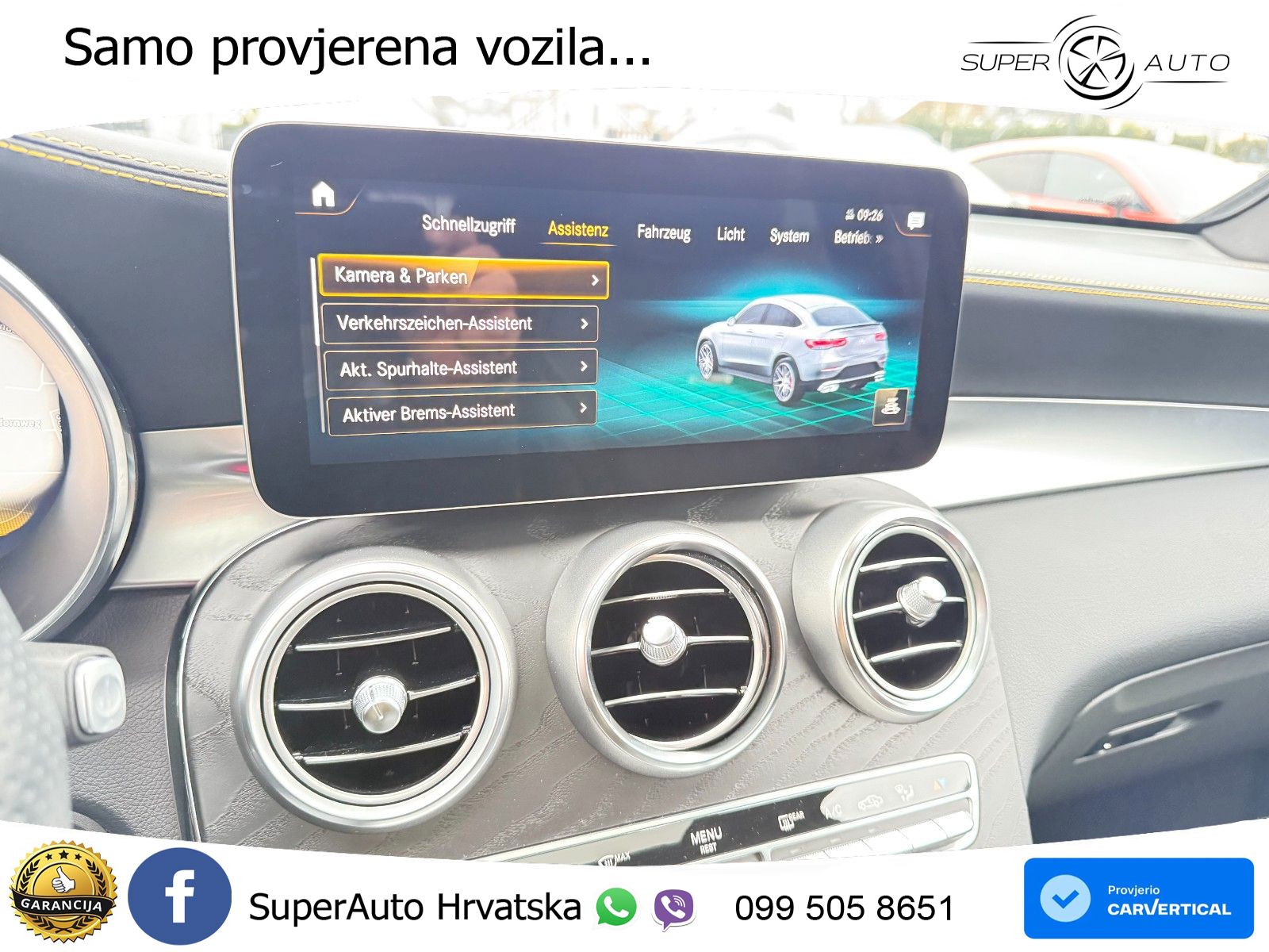 Mercedes GLC Coupe AMG 63 S (510 KS) 4MATIC+ MCT ZRAČNI+ACC+GR SJED+KAM+PANO