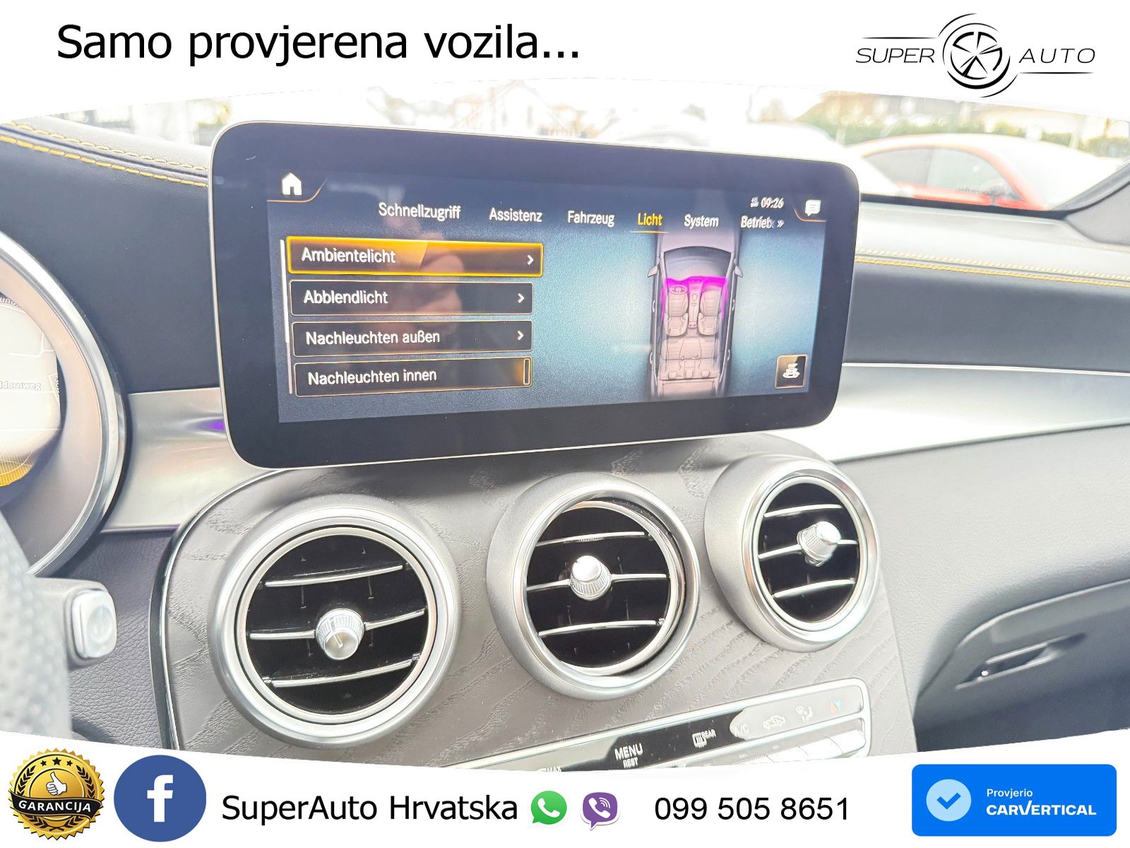 Mercedes GLC Coupe AMG 63 S (510 KS) 4MATIC+ MCT ZRAČNI+ACC+GR SJED+KAM+PANO