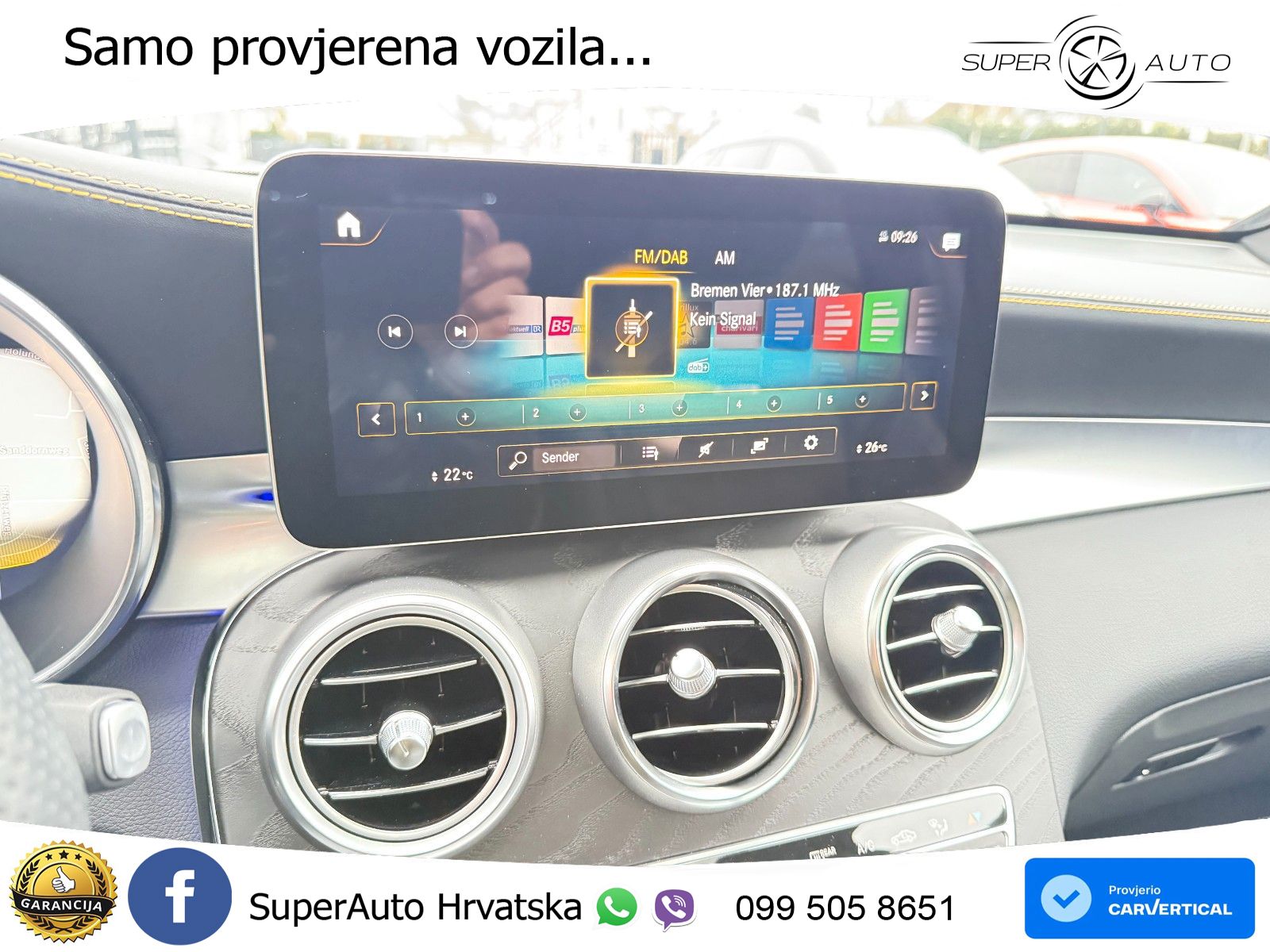 Mercedes GLC Coupe AMG 63 S (510 KS) 4MATIC+ MCT ZRAČNI+ACC+GR SJED+KAM+PANO