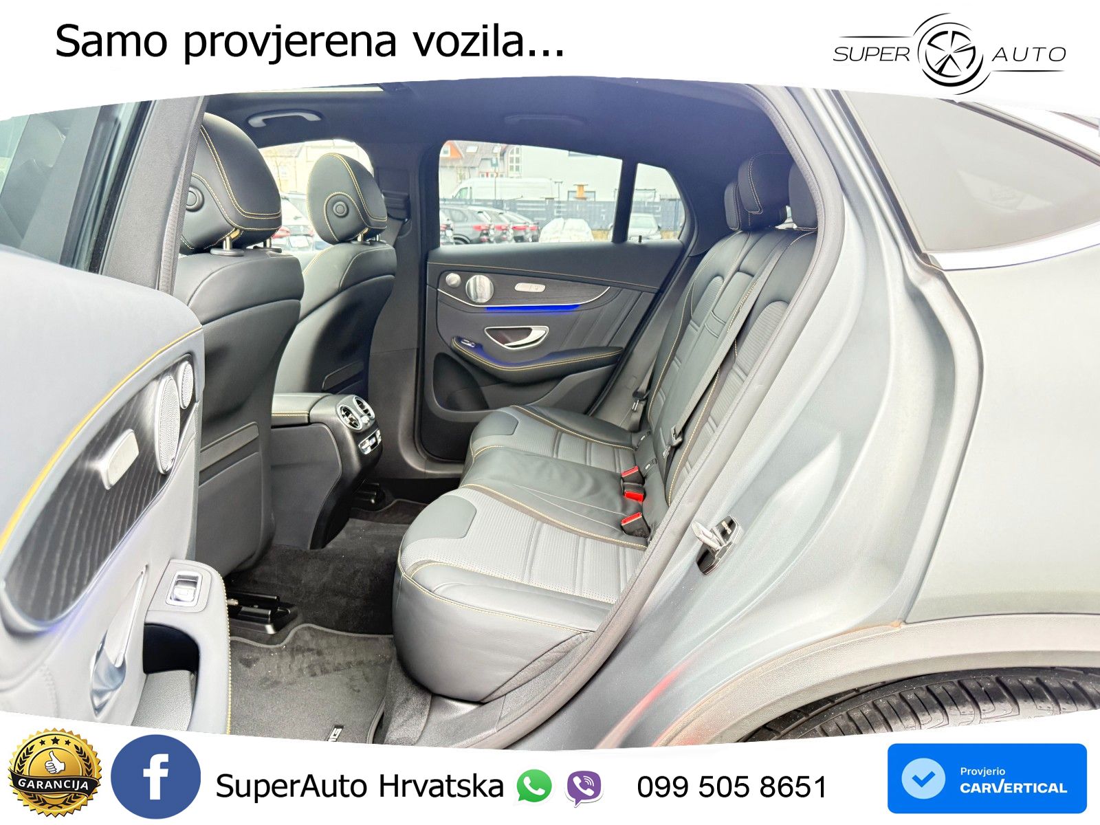 Mercedes GLC Coupe AMG 63 S (510 KS) 4MATIC+ MCT ZRAČNI+ACC+GR SJED+KAM+PANO