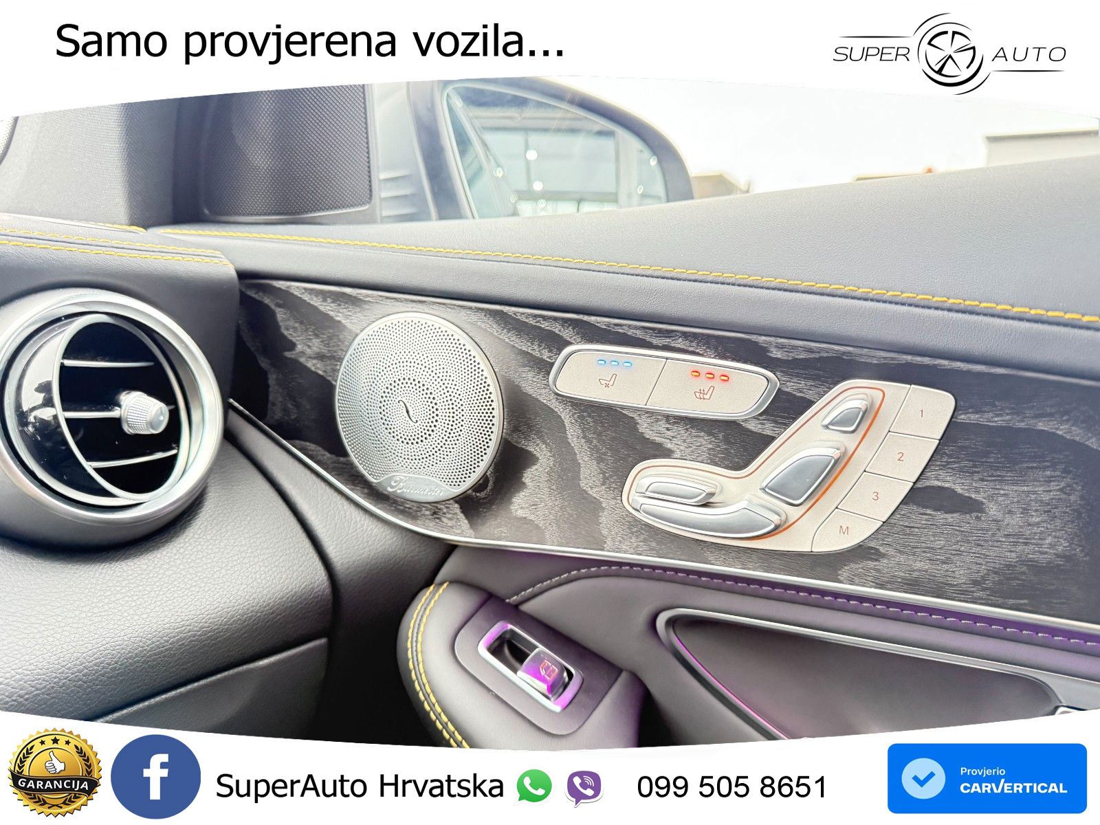 Mercedes GLC Coupe AMG 63 S (510 KS) 4MATIC+ MCT ZRAČNI+ACC+GR SJED+KAM+PANO