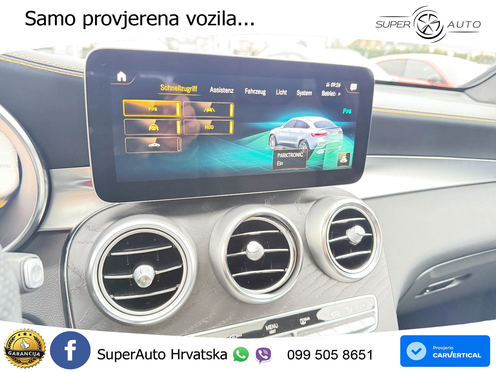 Mercedes GLC Coupe AMG 63 S (510 KS) 4MATIC+ MCT ZRAČNI+ACC+GR SJED+KAM+PANO