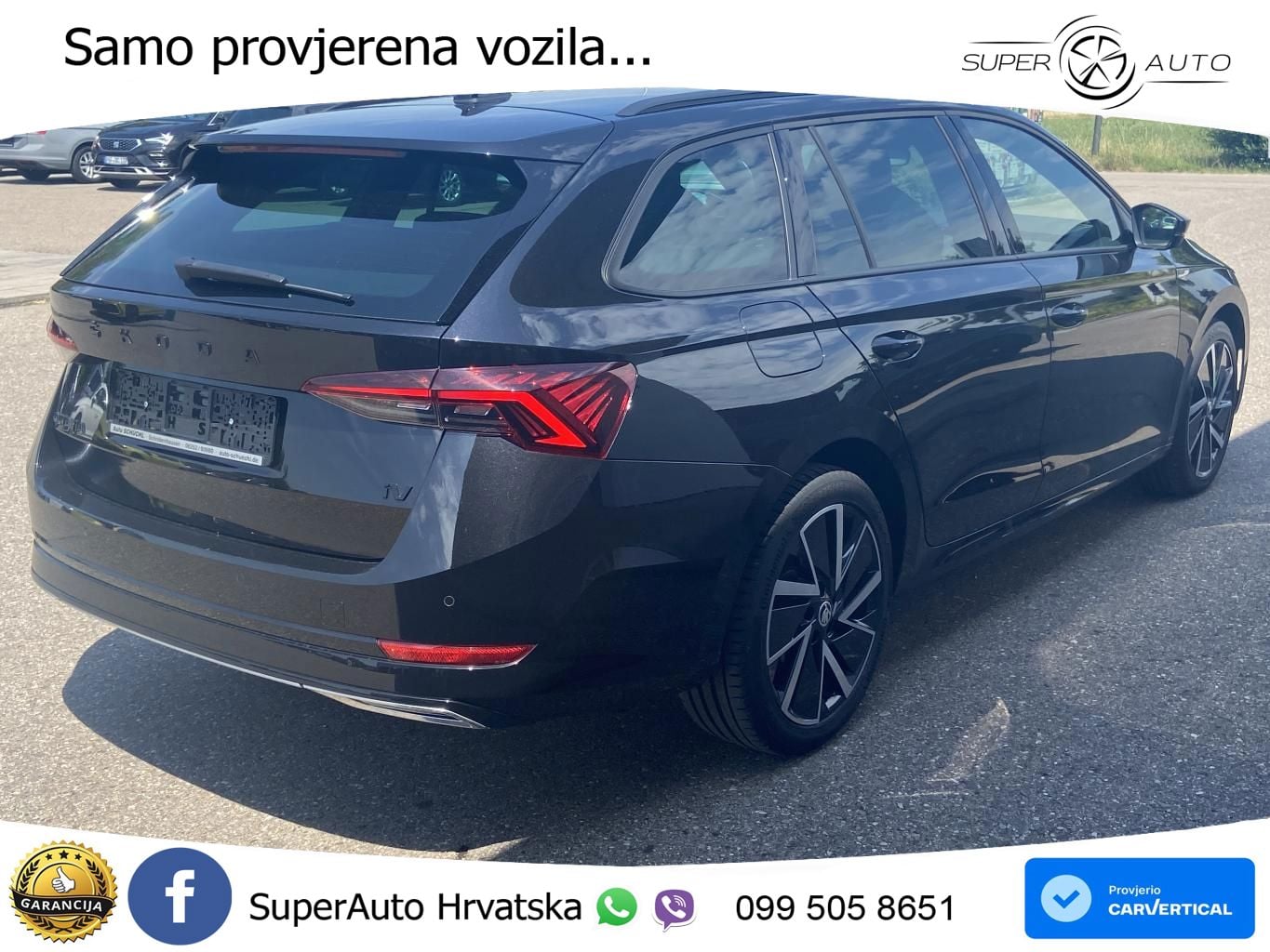 Škoda Octavia Combi iV 1.4 TSI (204 KS) DSG SportLine LED+GR SJED+ACC