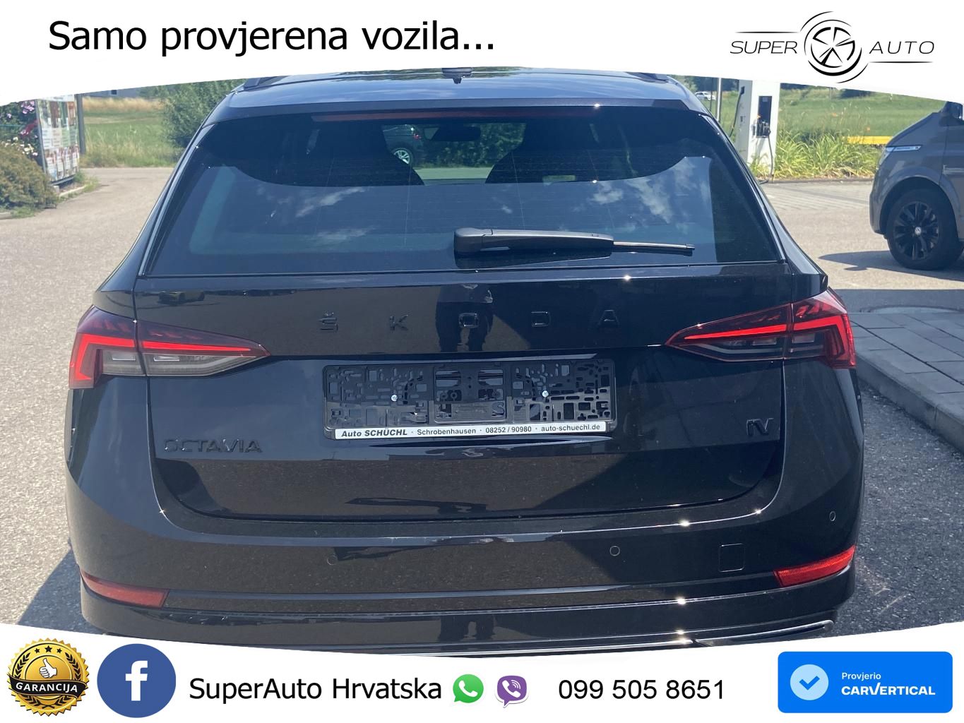 Škoda Octavia Combi iV 1.4 TSI (204 KS) DSG SportLine LED+GR SJED+ACC
