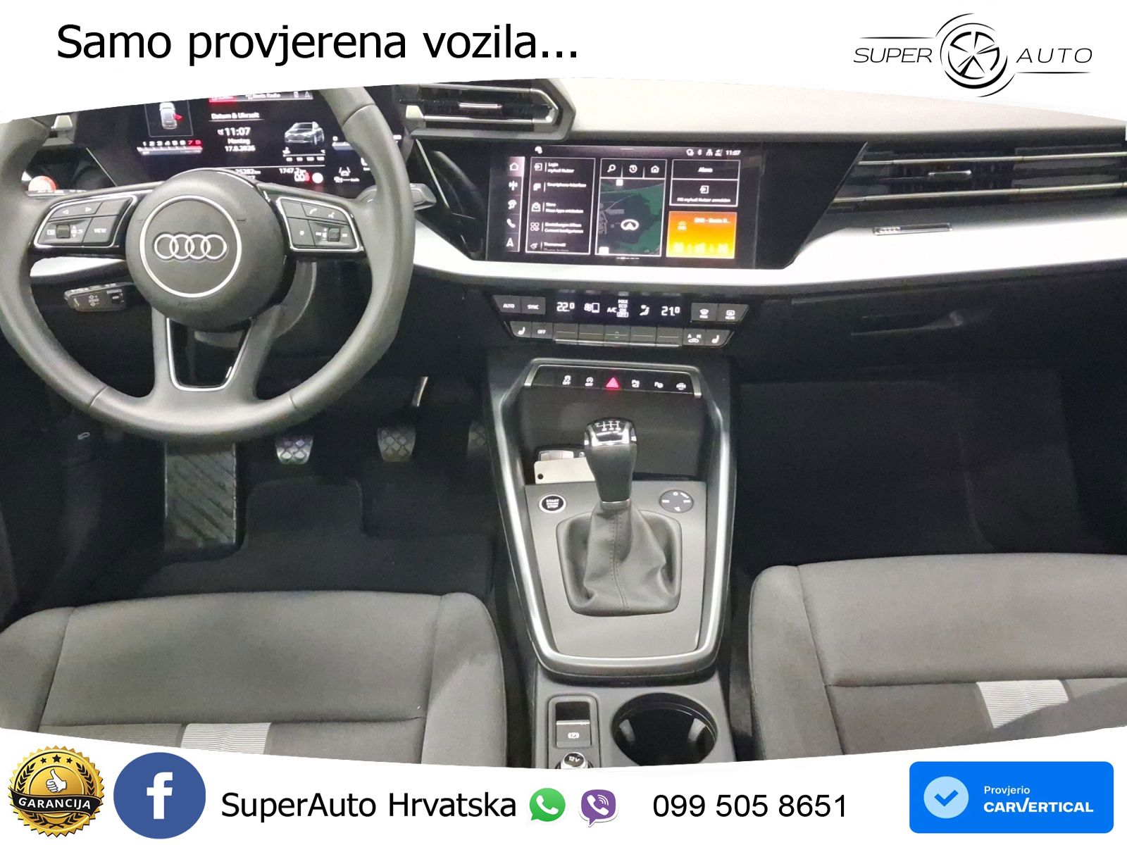 Audi A3 35 TFSI (150 KS) LED+GR SJED+ACC