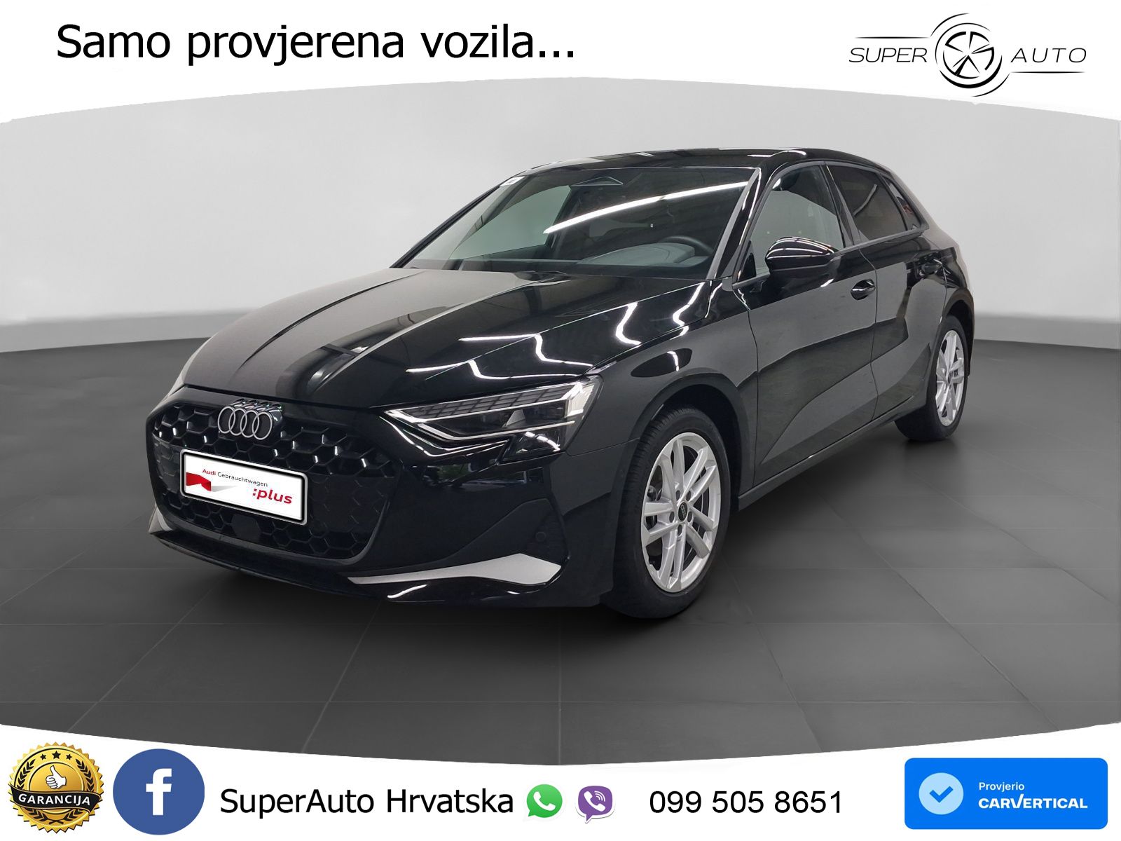 Audi A3 35 TFSI (150 KS) LED+GR SJED+ACC
