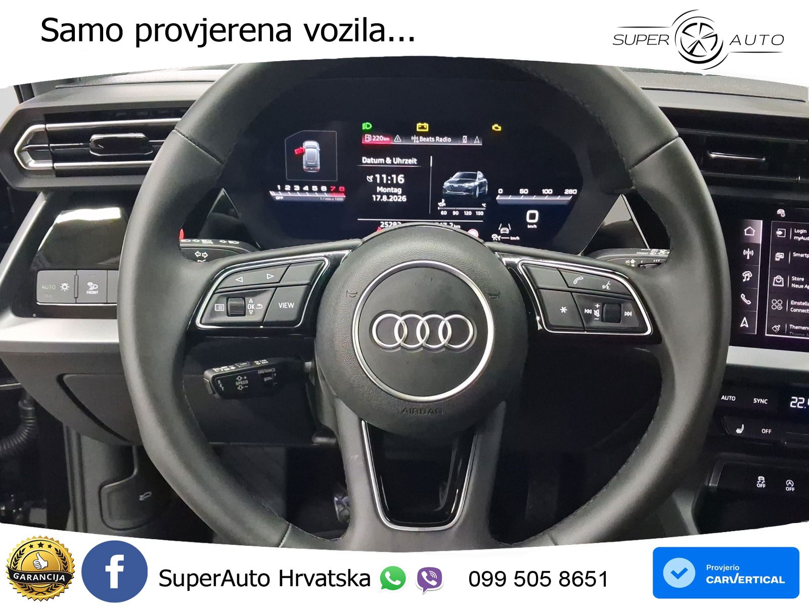 Audi A3 35 TFSI (150 KS) LED+GR SJED+ACC