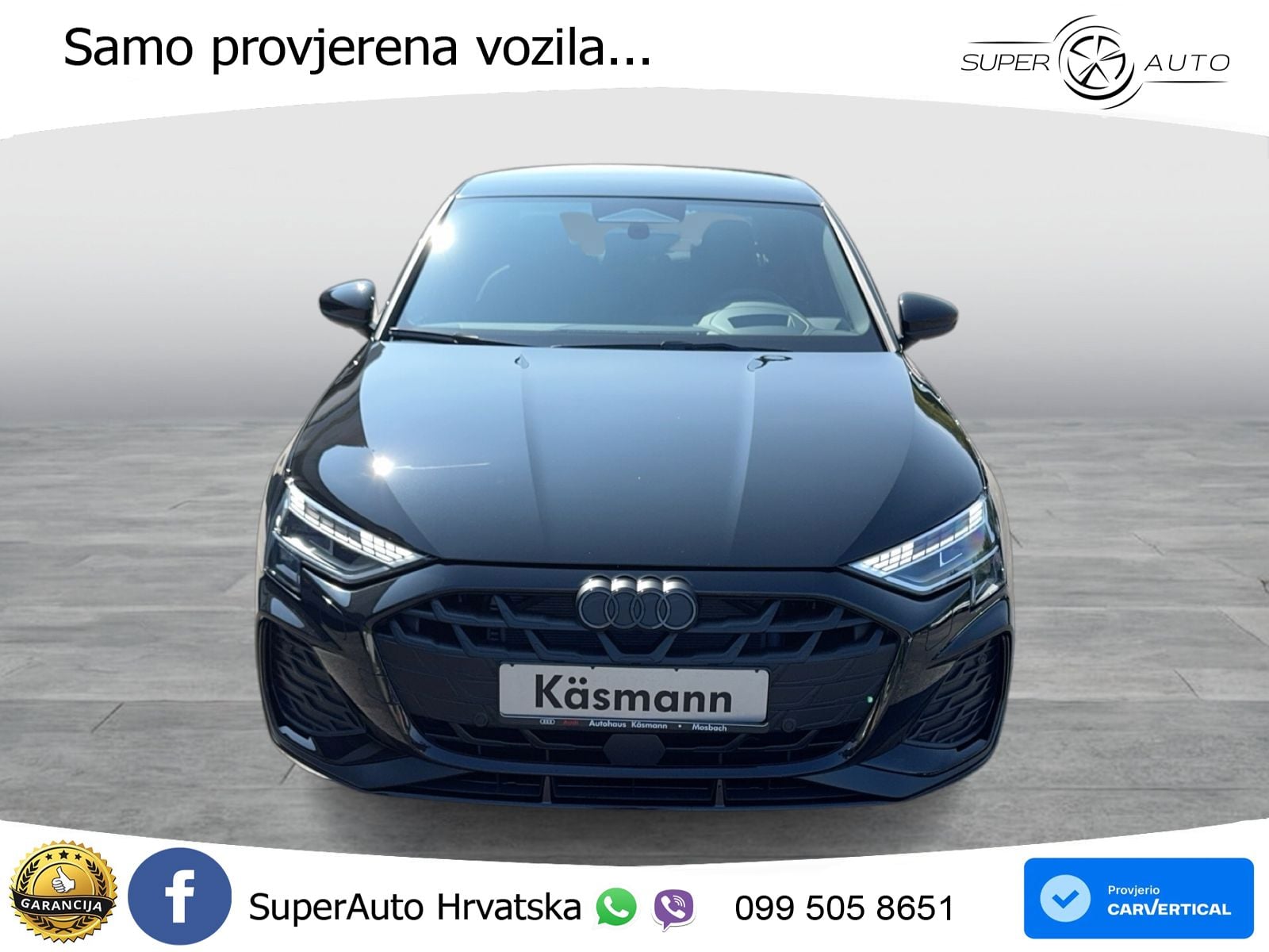 Audi A3 Limuzina 40 TFSI (204 KS) quattro S tronic S line MATRIX+GR SJED+KAM