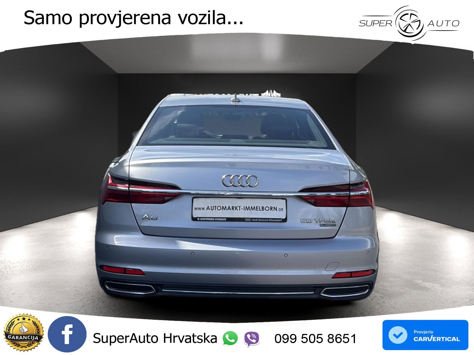 Audi A6 50 TFSIe (299 KS) quattro ultra S tronic S line
