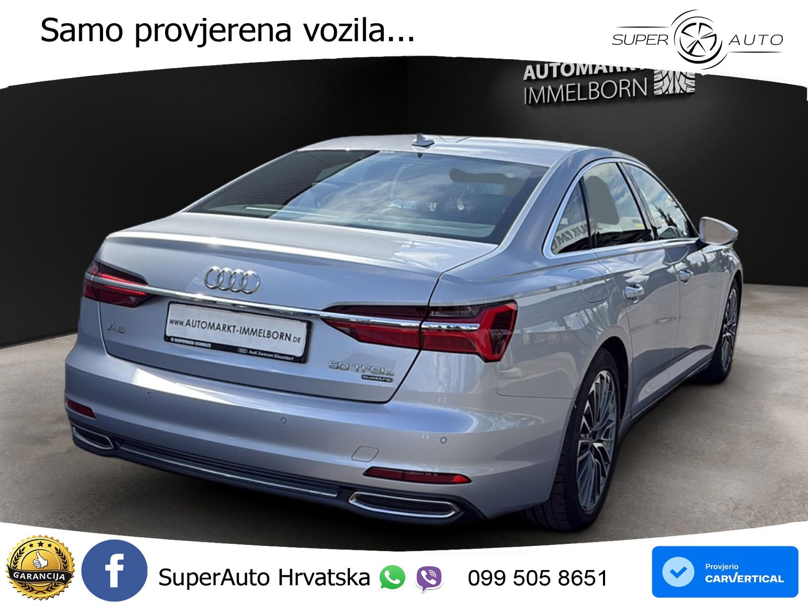 Audi A6 50 TFSIe (299 KS) quattro ultra S tronic S line