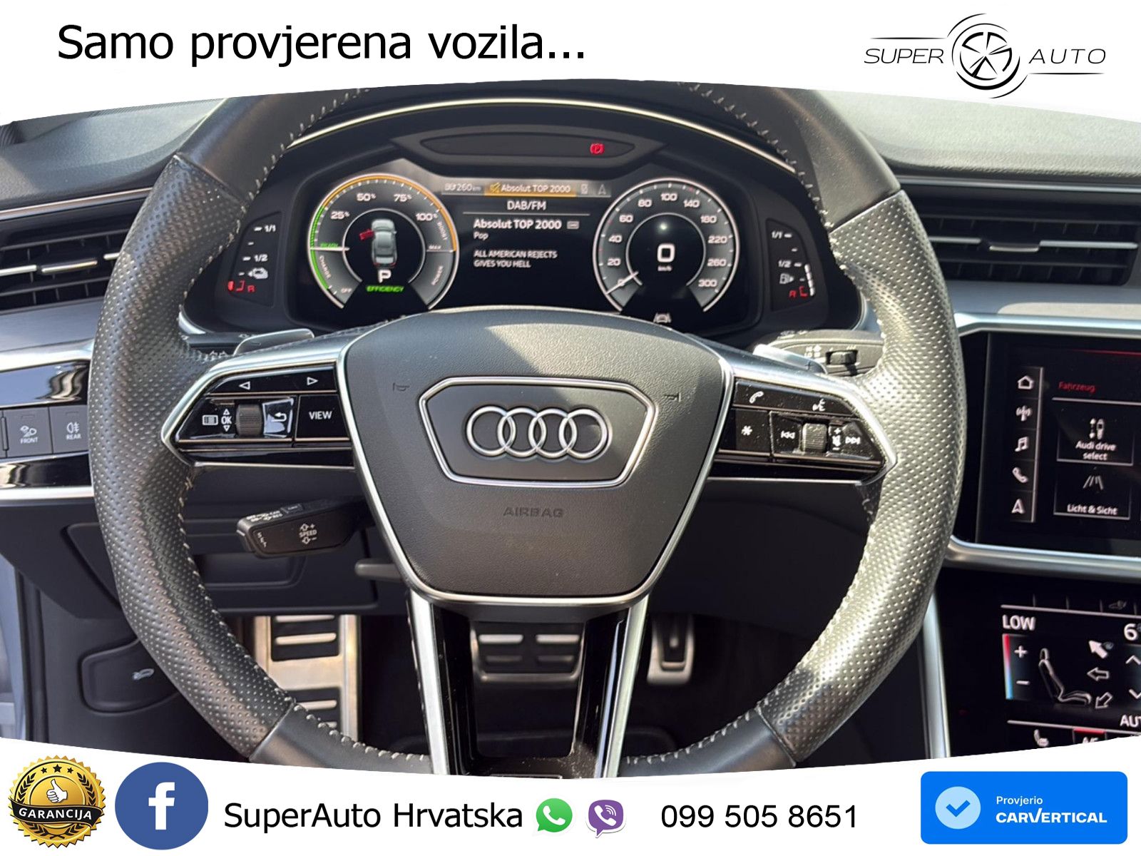Audi A6 50 TFSIe (299 KS) quattro ultra S tronic S line