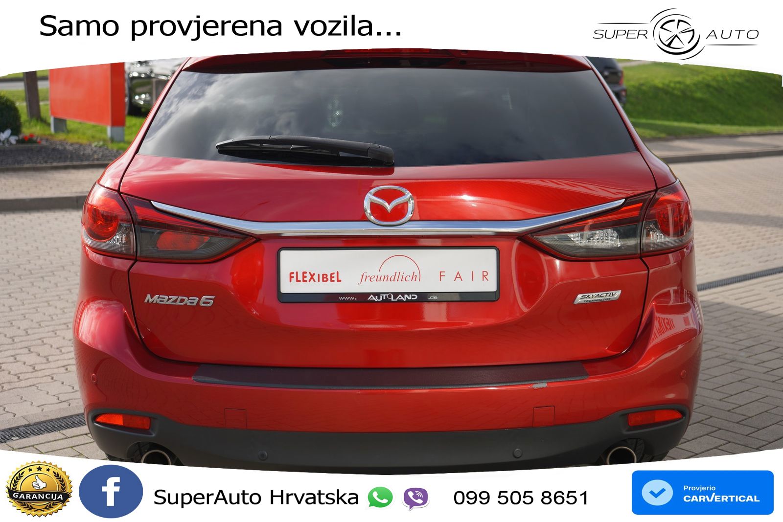 Mazda 6 Sport Combi 2.0 SKYACTIV-G (145 KS)