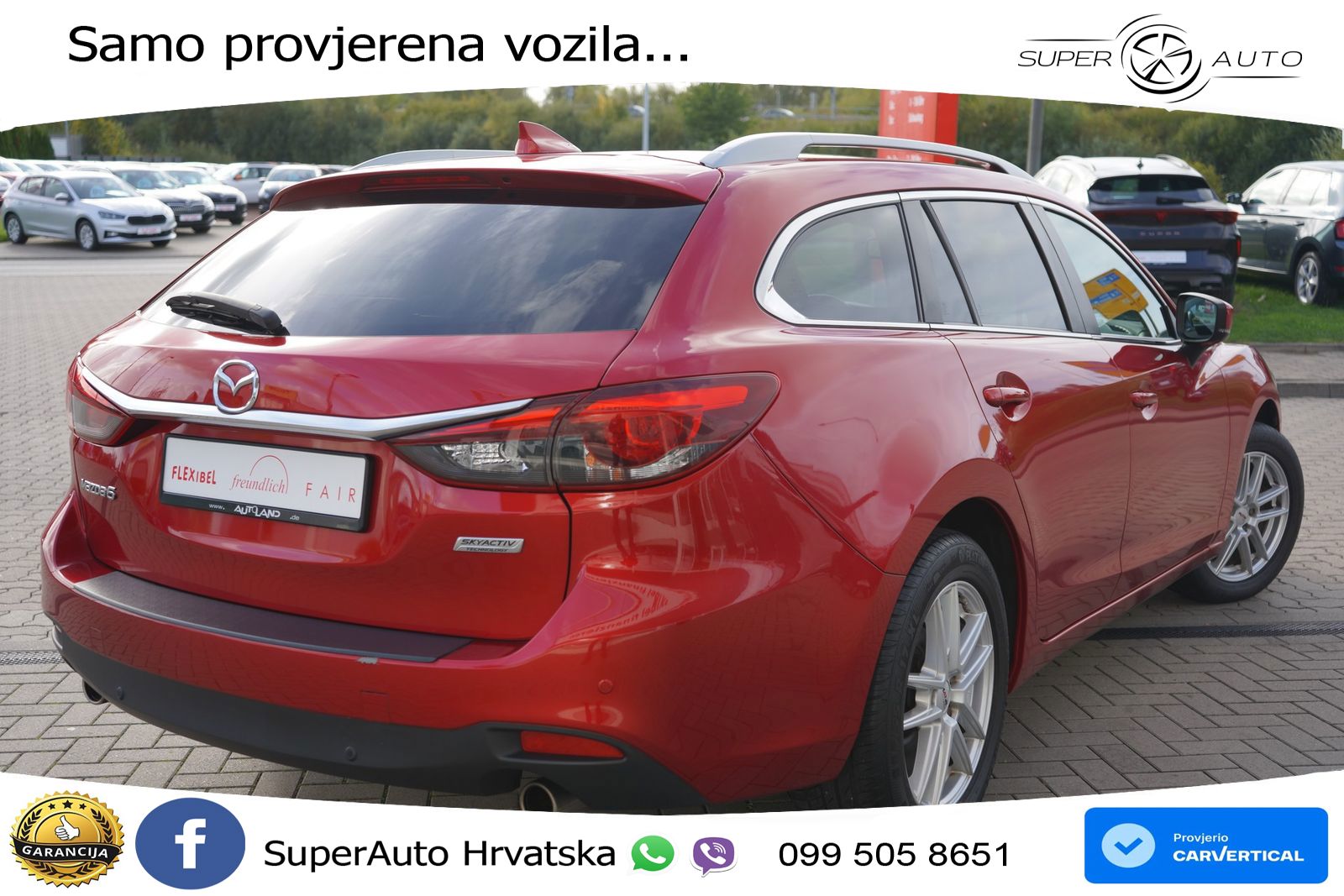 Mazda 6 Sport Combi 2.0 SKYACTIV-G (145 KS)